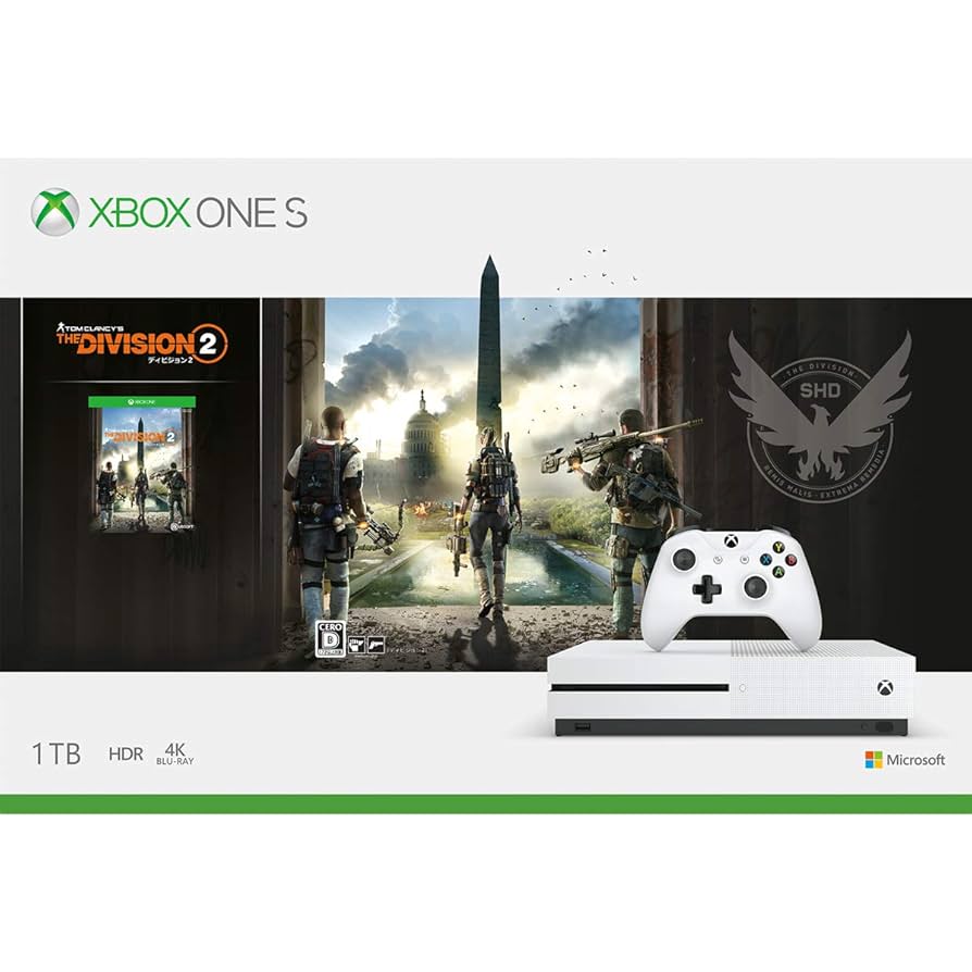 Amazon.co.jp: Xbox One S 1TB ディビジョン2 同梱版(234-00887